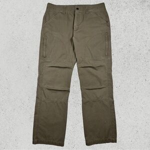 Eddie Bauer Canvas Workwear Brown Cargo Pants